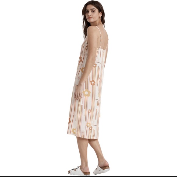 Brixton Night Fever Midi Dress In Dove - Picture 10 of 10